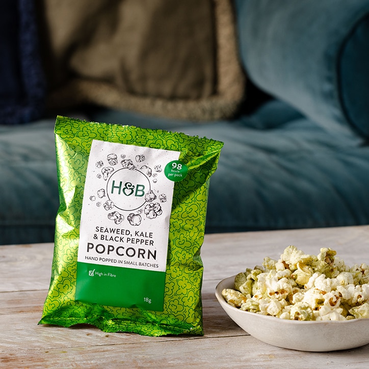 Holland & Barrett Popcorn Seaweed, Kale & Black Pepper 18g